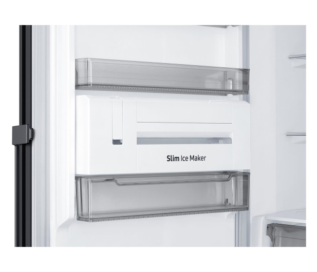 Zamrażarka Samsung RZ32C76CE22 EF Bespoke No Frost 186cm 36dB Czarne Szkło Kostkarka SLIM AI 323L - 1351932 - zdjęcie 7